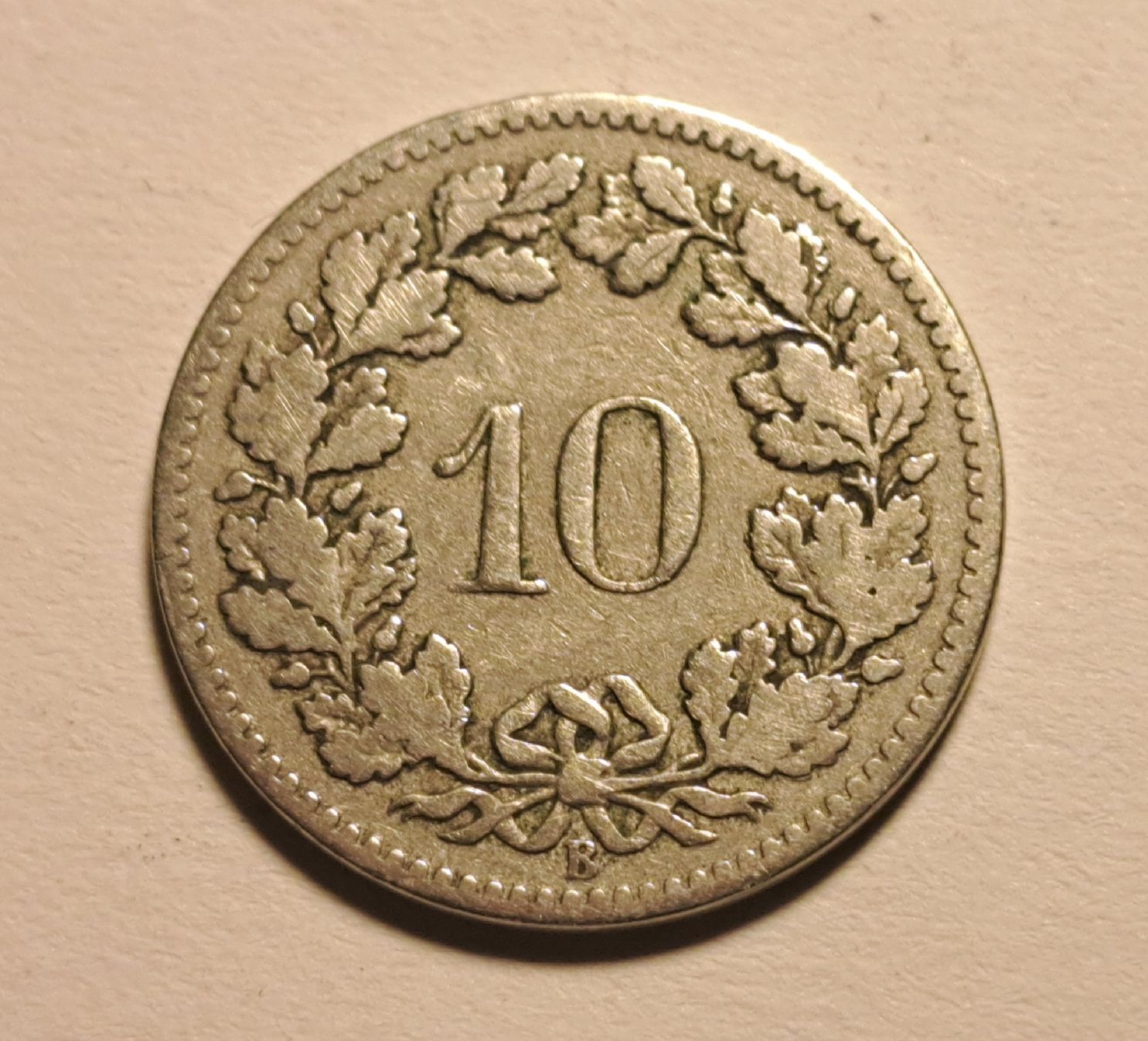 Tutti le monete: 10 centime Suisse 1898 – Usato da St-Imier venduto da supernova21 1