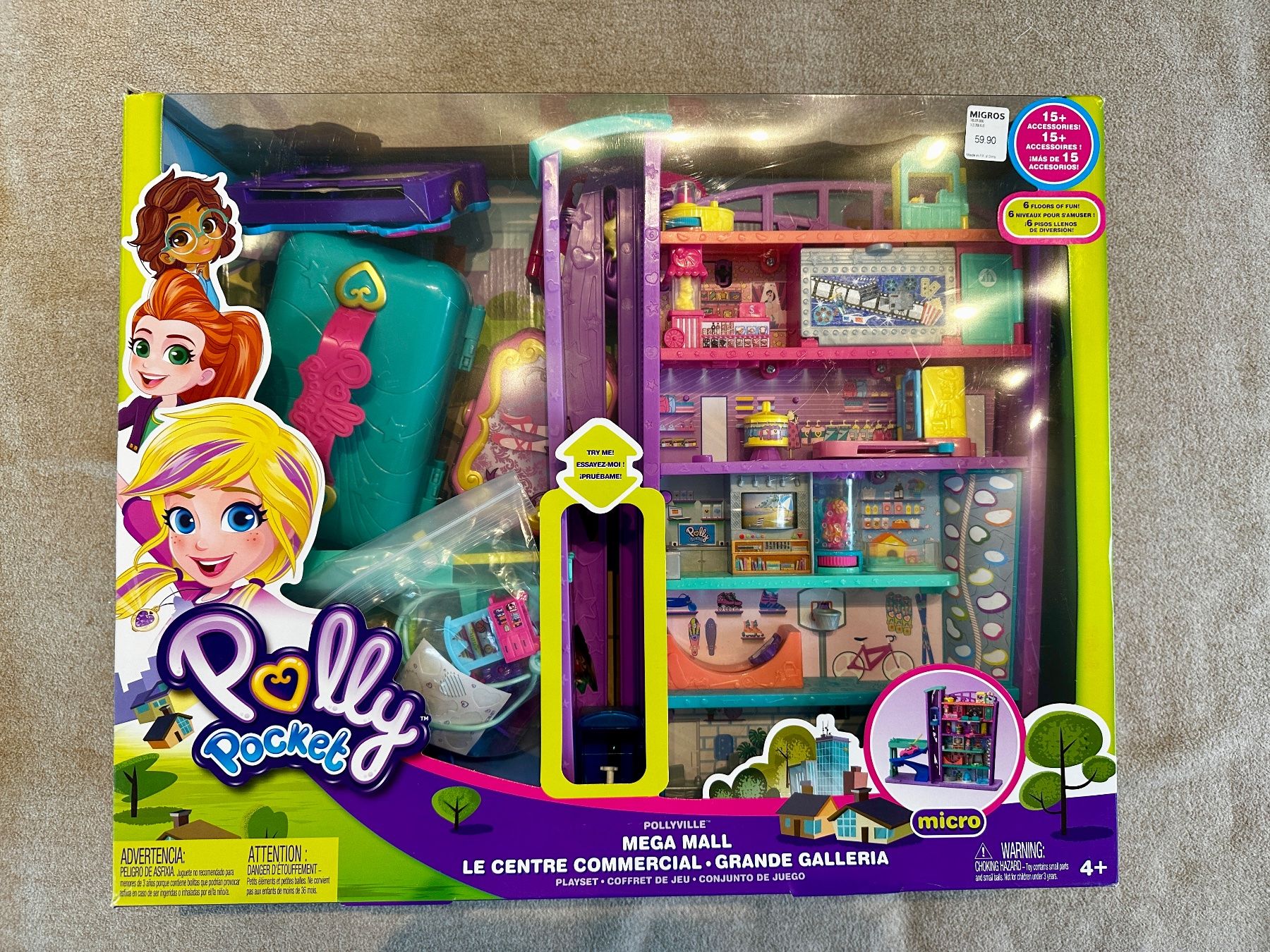 Polly Pocket Giocattoli: Polly Pocket Sammlung – Usato da Zetzwil venduto da gent1974