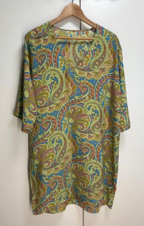 Damenkleid Gr. L - 100% Seide