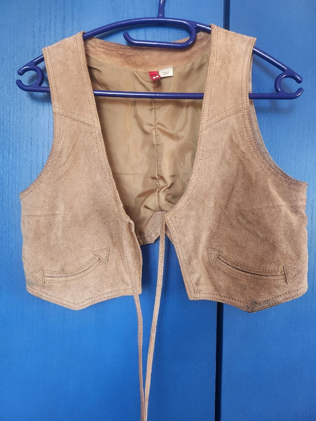 Lotti di vestiti: Lässiger Jeansrock mit Kimono und Weste – Usato da Forch venduto da ang_bhq6 4