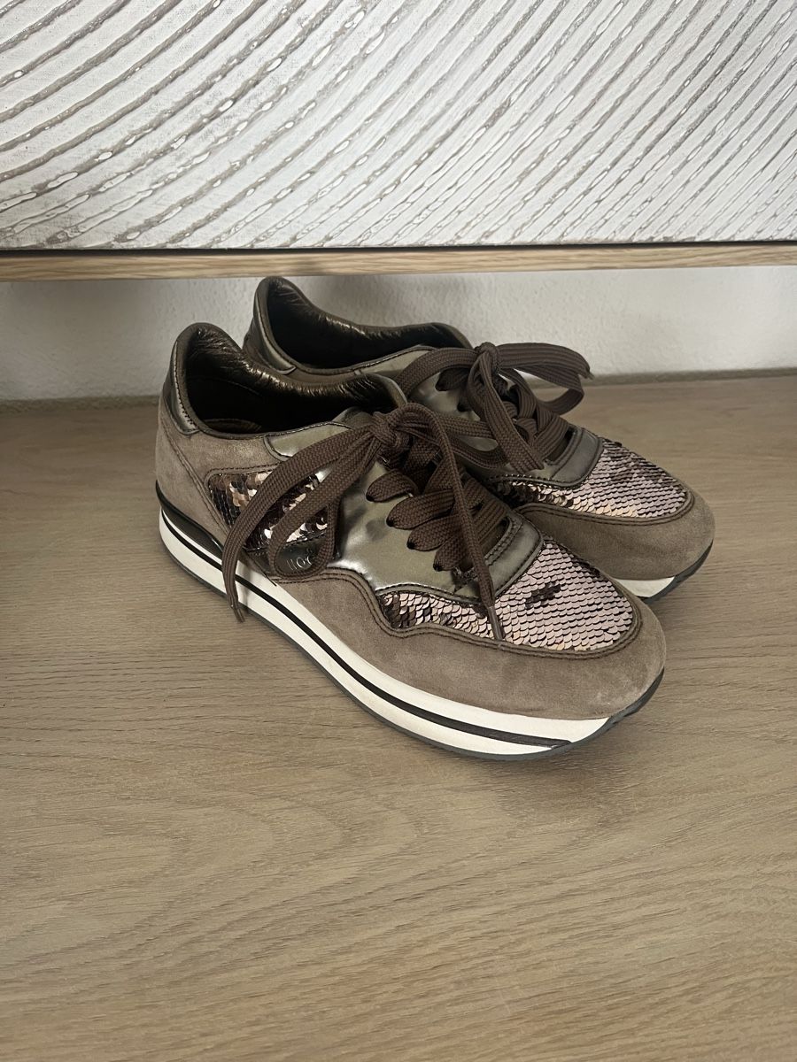Hogan Scarpe da donna: HOGAN Sneaker Taupe Gr 36 NP: 320-. – Usato da Immensee venduto da Panchi4 6
