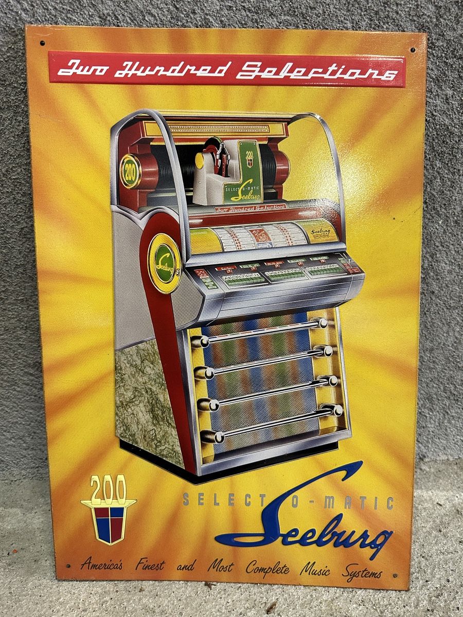Ecriteaux: Seeburg musikbox – D'occasion à Reinach AG par rares75