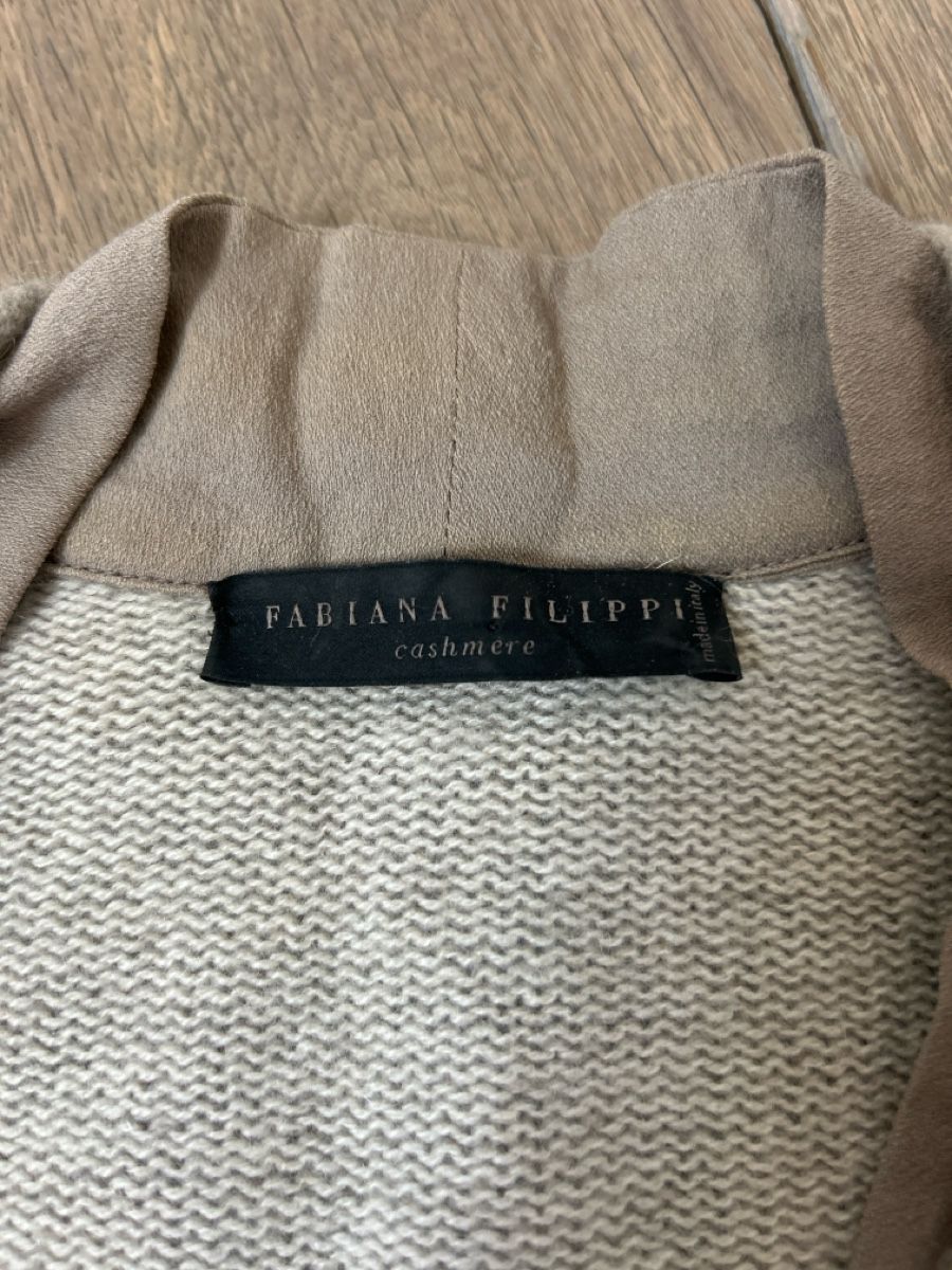 Fabiana Filippi Maglioni & Felpe: Fabiana Filippi Kaschmir Pullover, Beige, Grösse M – Usato da Uitikon Waldegg venduto da A.K.R. 1