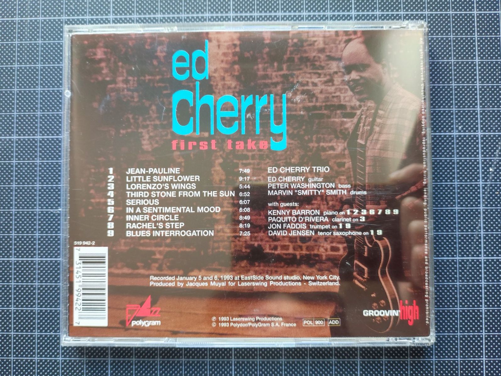 CD: Ed Cherry ‎– First Take (CD) – Usato da Zürich venduto da Max_Lindenbaum 2