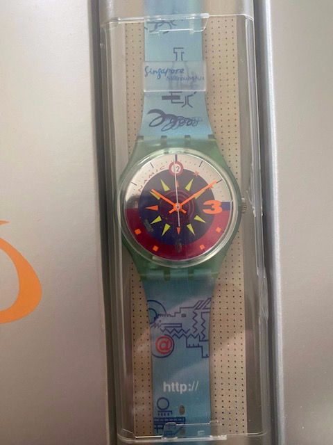 Swatch Singapore Millennium 1999 (Neu und originalverpackt) in