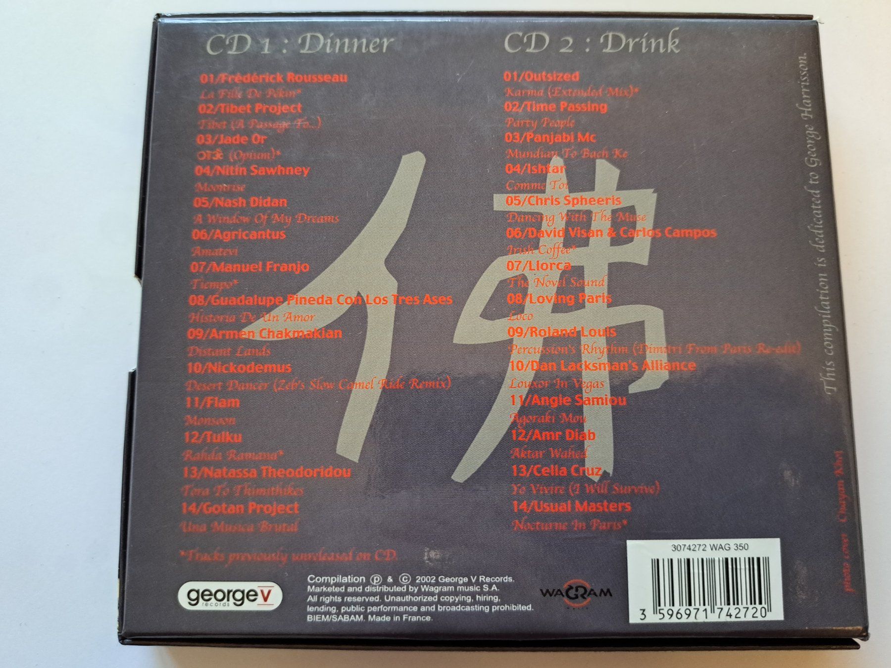 CDs: Cd Buddha Bar 4 – D'occasion à Pully par bro_n52j 1