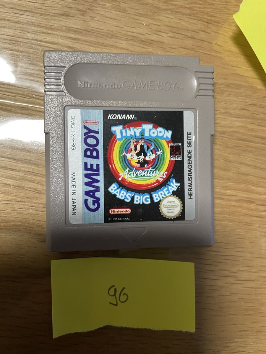 Giochi: Tiny Toon Adventures: Babs' Big Break Game Boy Konami 1991-4 – Usato da Bazenheid venduto da Toni0141 1