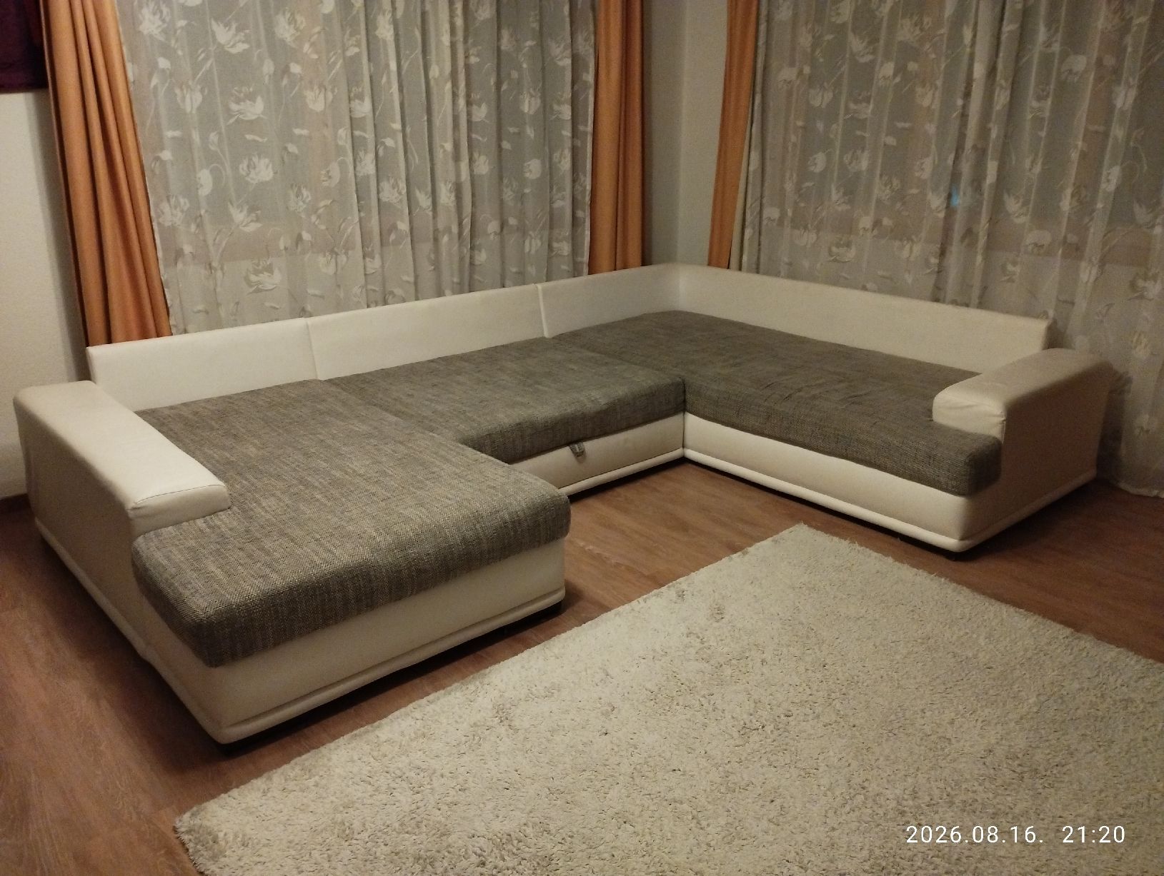 Sofas: Ecksofa mit Schlaffunktion 330x230 cm – Gebraucht aus Wangs von Gabrill 1