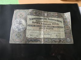 Schweiz 1949, 5 Franken