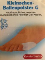Kleinzehen Ballenpolster G
