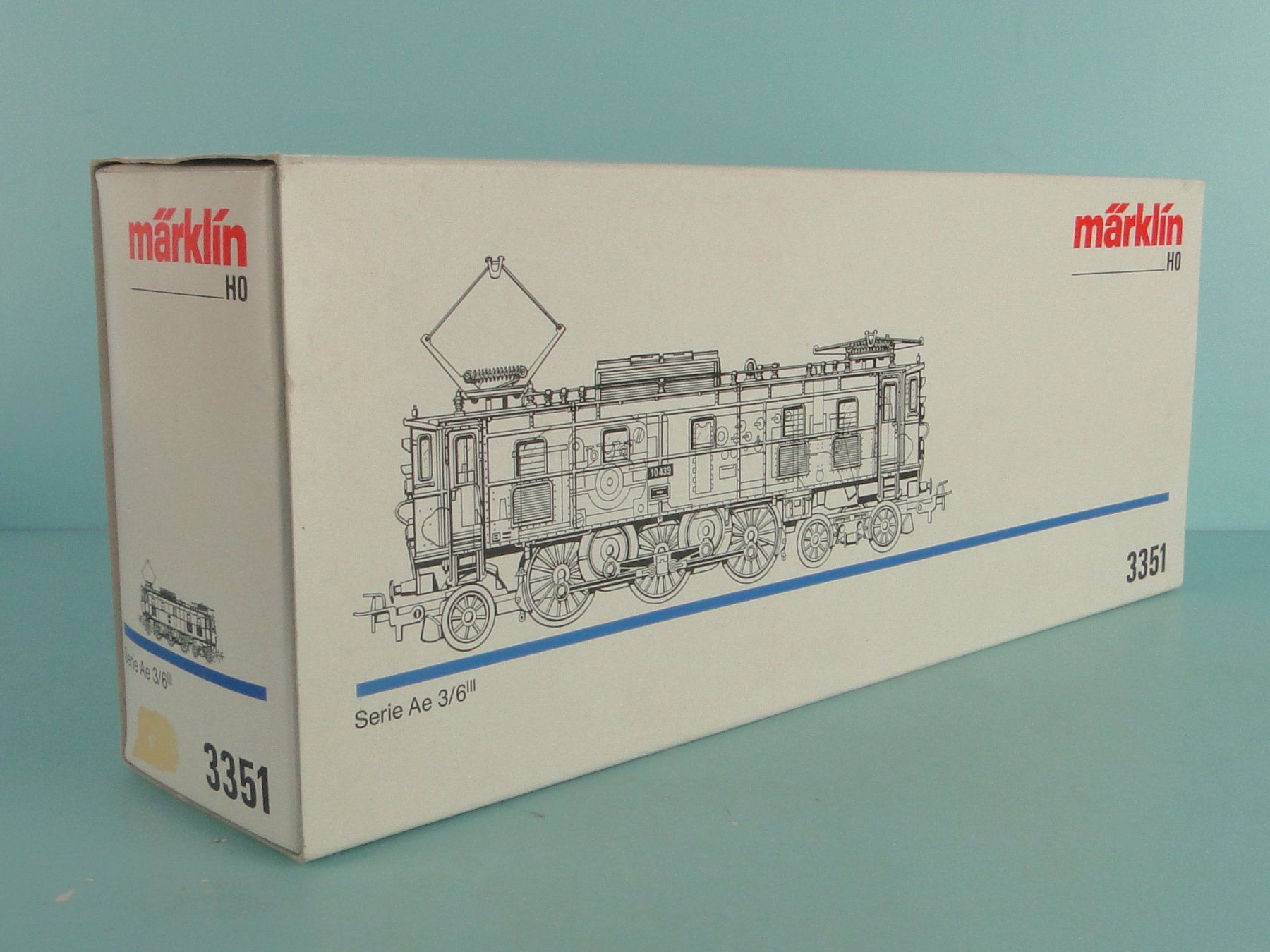 Märklin Modellini di ferrovie: Märklin 3351 Ae 3/6 – Usato da Bülach venduto da cann11 2