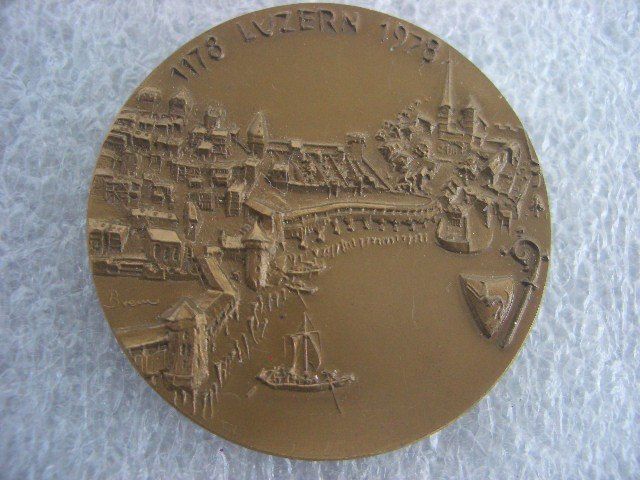 Medaglie: Medaille 1178 LUZERN 1978 – Usato da Thürnen venduto da Chluuri