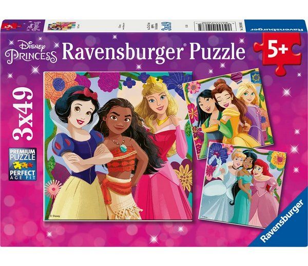 Ravensburger Puzzle: Ravensburger 3x49 Teile Puzzle Disney Princess – Nuovo e nell'imballaggio originale da Oensingen venduto da Liquidations-Shop