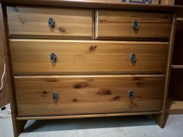 Kommode Ikea 4 Schubladen mit Schram