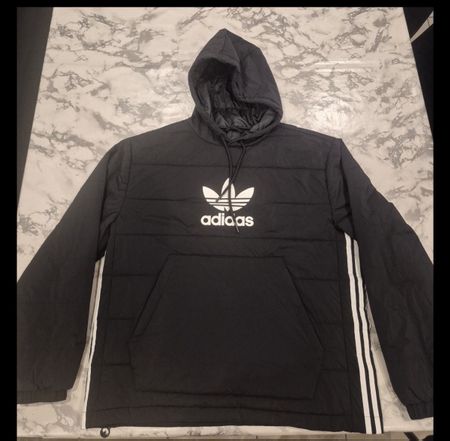 Adidas Originals Stepp-Hoodie schwarz Grösse M 