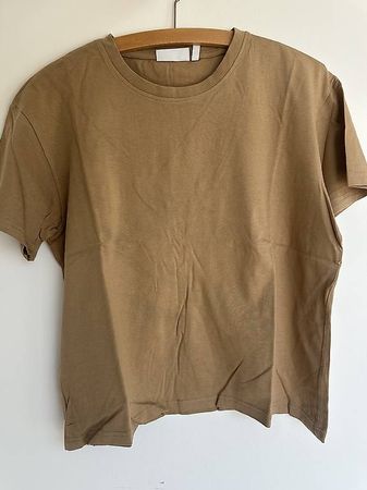 T-Shirt in tan / beige / brown, Grösse M