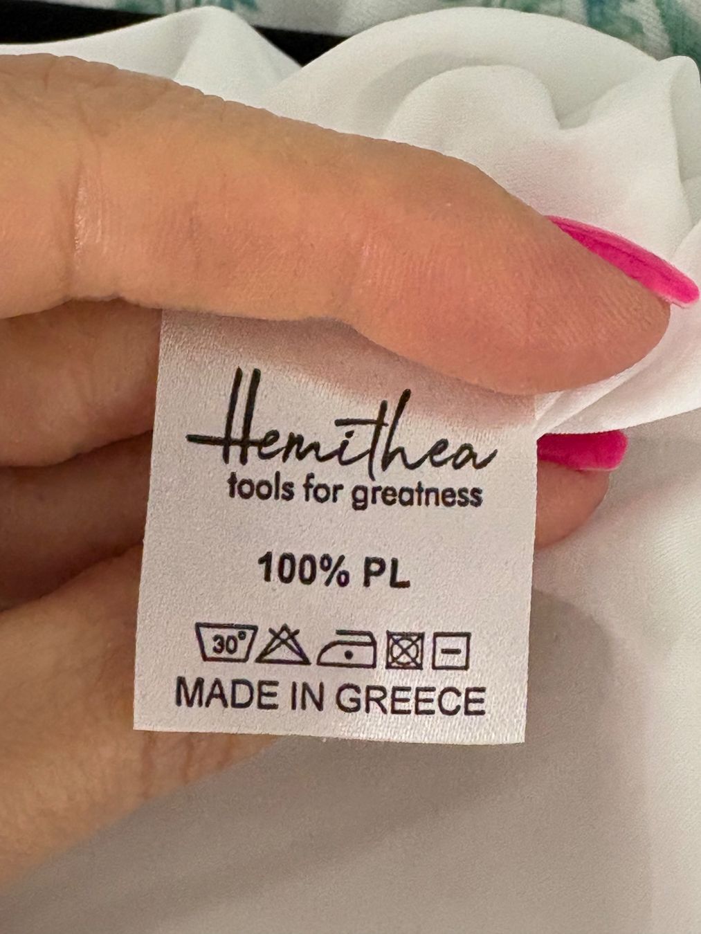 Vestiti: Hemithea Maxikleid Gr. L weiss blau Print griechisch – Nuovo (secondo la descrizione) da Regensdorf venduto da secondchancefashion 6