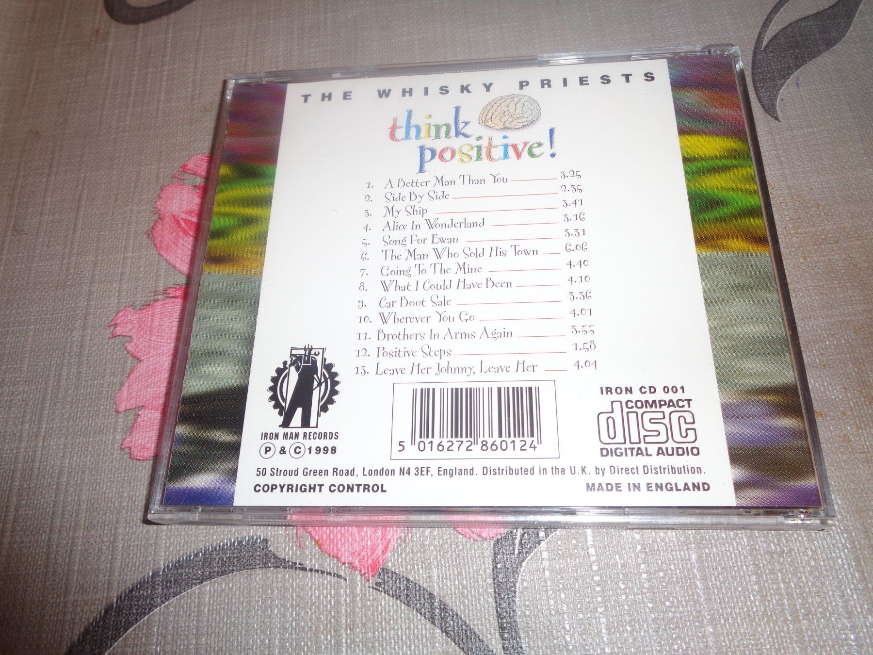 CD: The Whisky Priests - Think Positive CD – Usato da Olten venduto da Disc-Ausverkauf 1