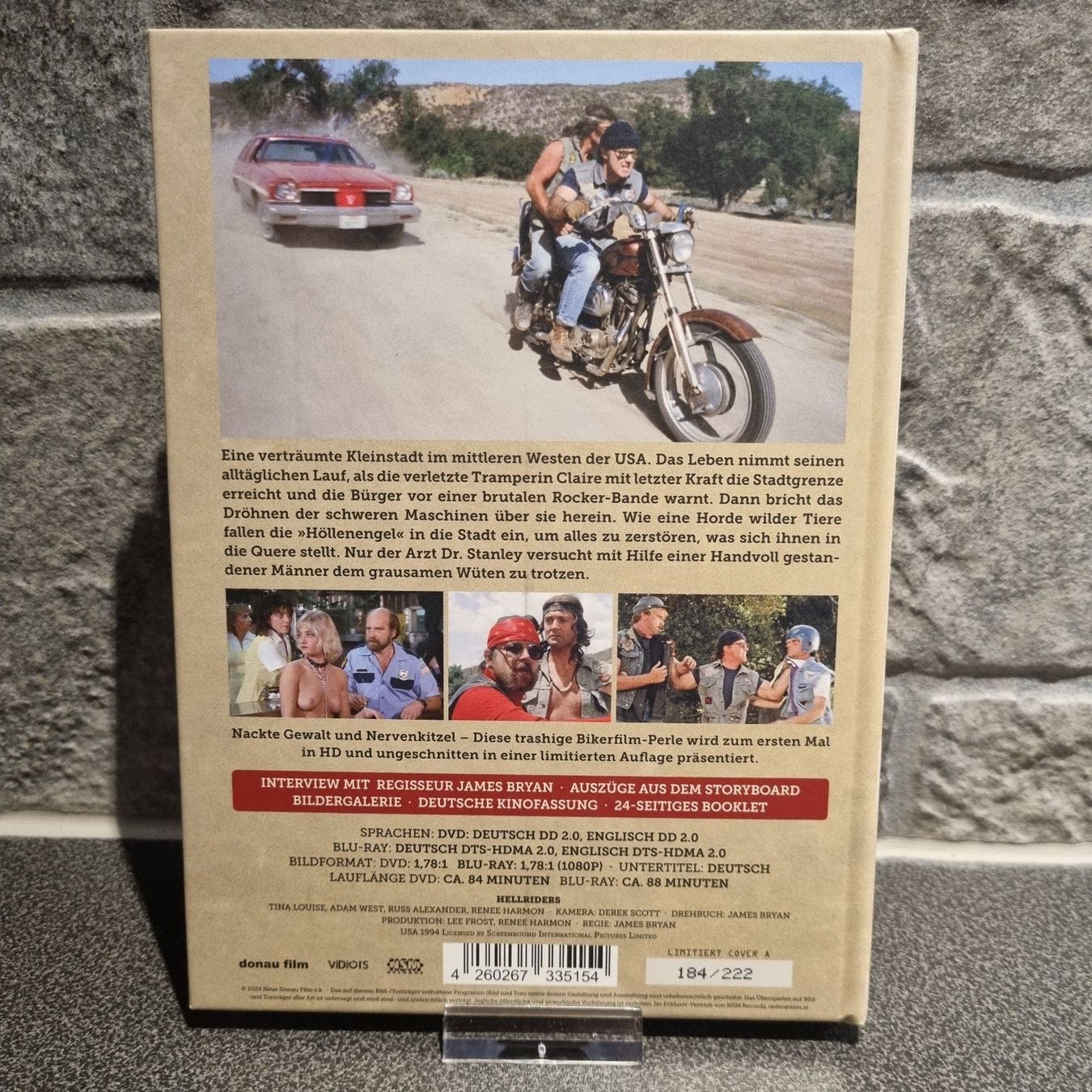 Tutti i DVDs: Hell Riders Blu-Ray+DVD Cover A - Mediabook - uncut – Nuovo (secondo la descrizione) da Bremgarten AG venduto da Mediensammler24 1