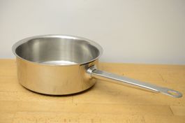 Gastro Stielkasserolle Kochtopf aus Edelstahl