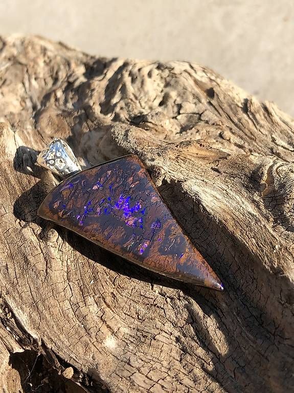 Ciondoli: Boulder Opal Anhänger – Usato da Wigoltingen venduto da SANDROPAL 1