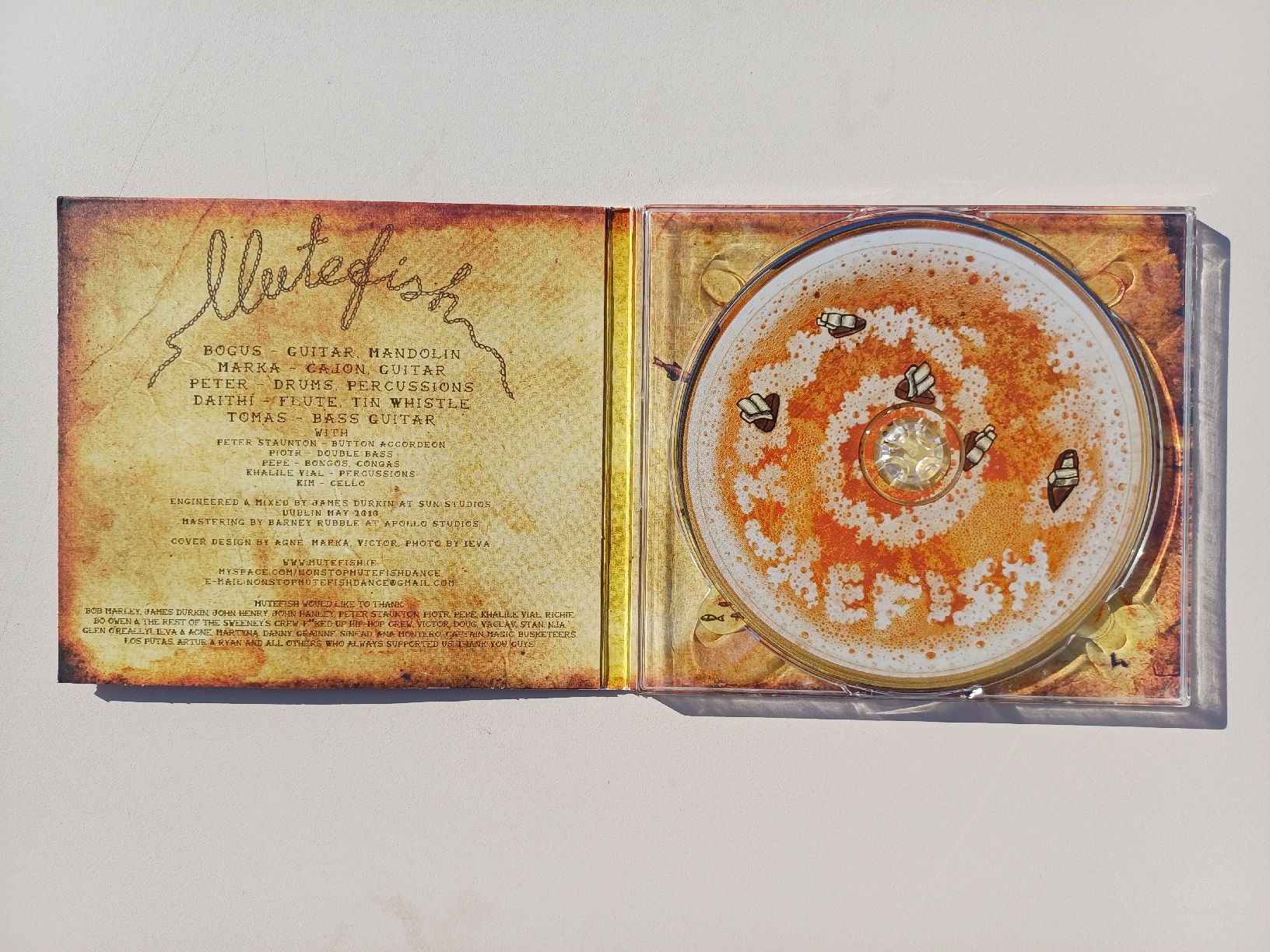 CD: Mutefish "On draught" CD digipack – Nuovo (secondo la descrizione) da Begnins venduto da Drastic-Sound 2