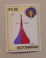 Marke Botswana, 5.50 Pula, postfrisch, 2011
