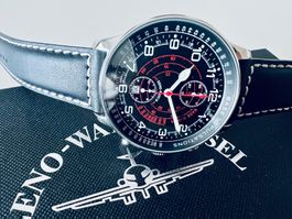 ZENO Retro X-Large Pilot Chrono Pulsometer - SRP Fr. 2‘266.-