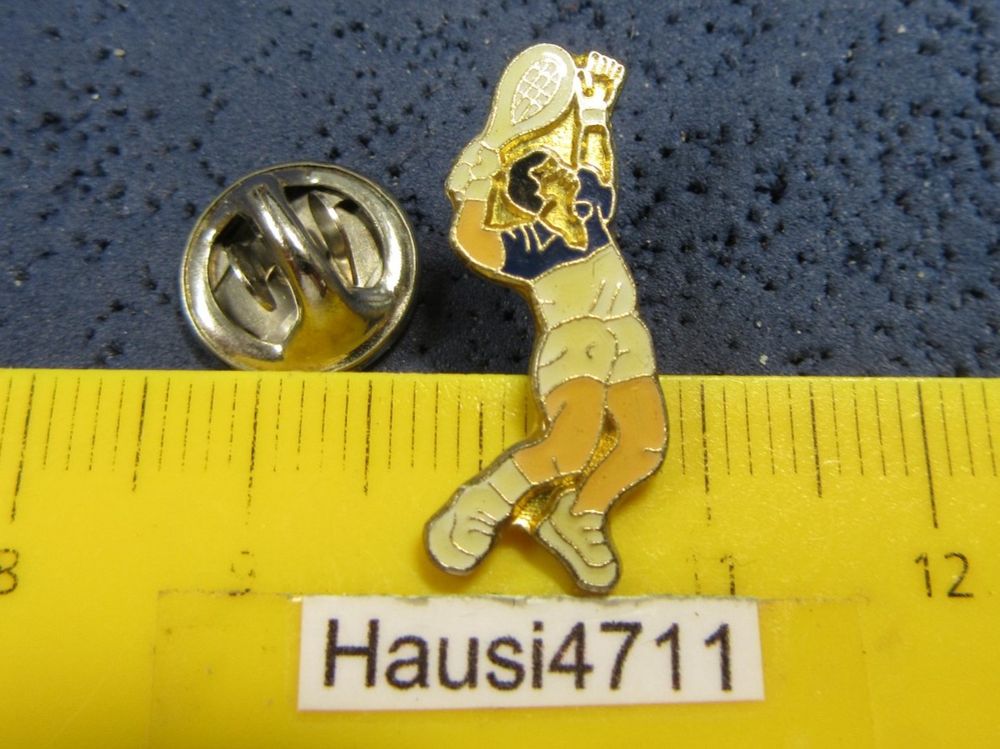 Pin's Tennis Vintage - Émail - Tennis Lapel Pin - Collection Sport