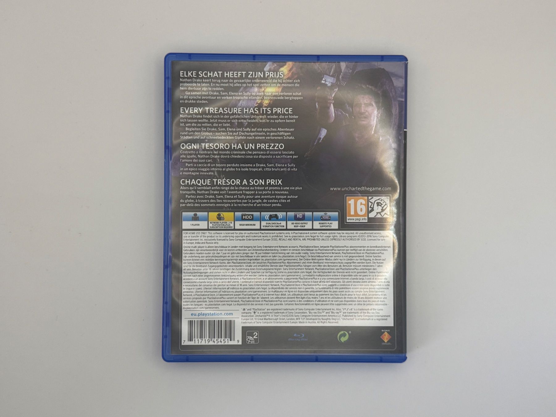 Sony Giochi: Playstation 4 - Uncharted 4 A Thief's End – Usato da Bettlach venduto da awi_7jcb 1