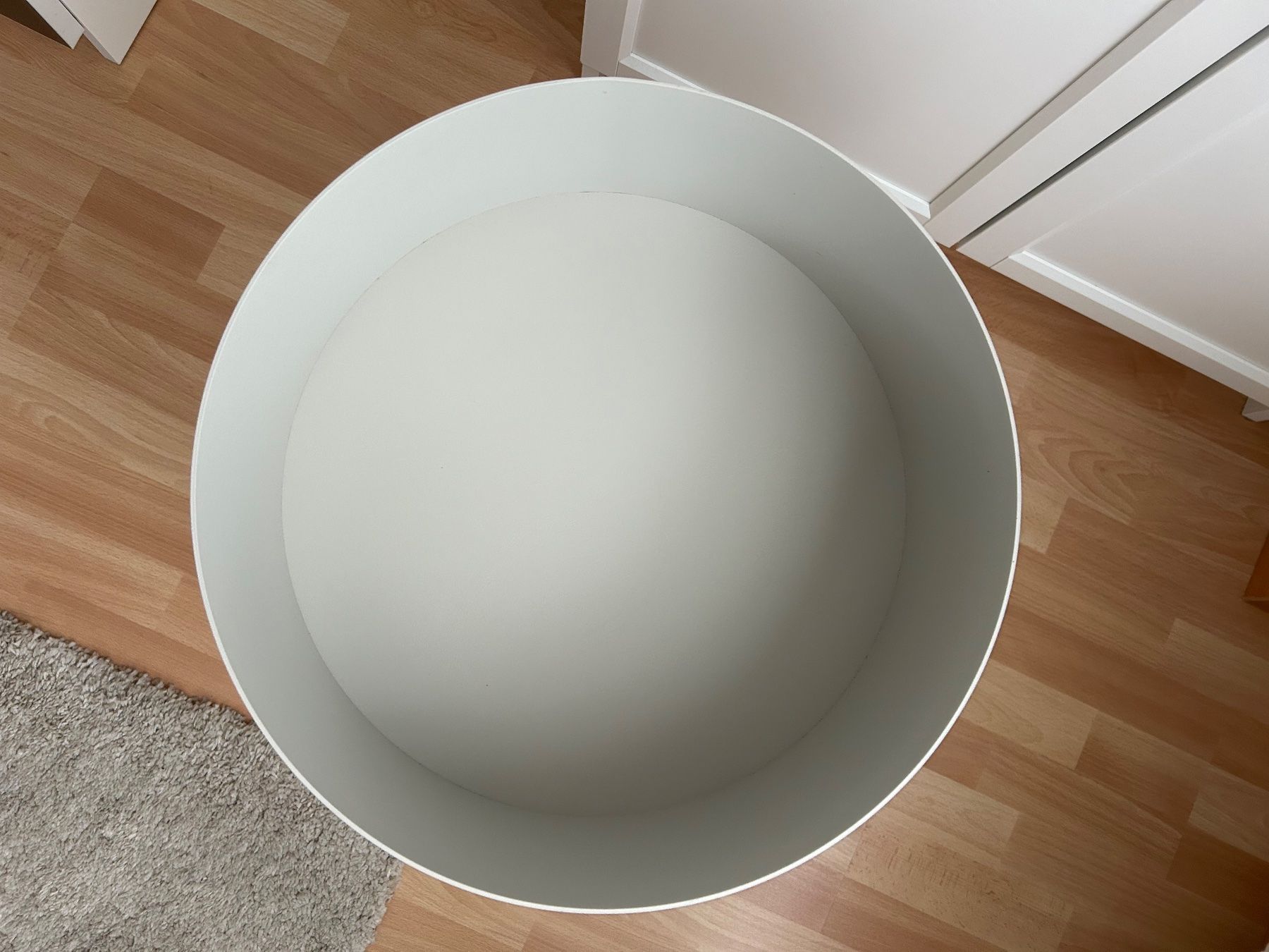 Ferm Living Plant box, rund, grau, 40 cm (Gebraucht) in Zrich fr CHF 80   nur Abholung auf Ricardo kaufen