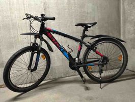 Occasion Mountainbike Stoke rot/blau/schwarz