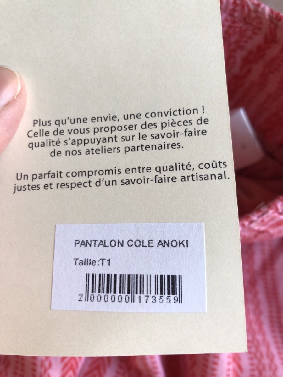 Pantalons: Pantalon saaj – Neuf avec emballage d'origine à Vex par Pouki_3 4