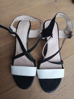 Riemen-Sandale mit Absatz Gr. 38