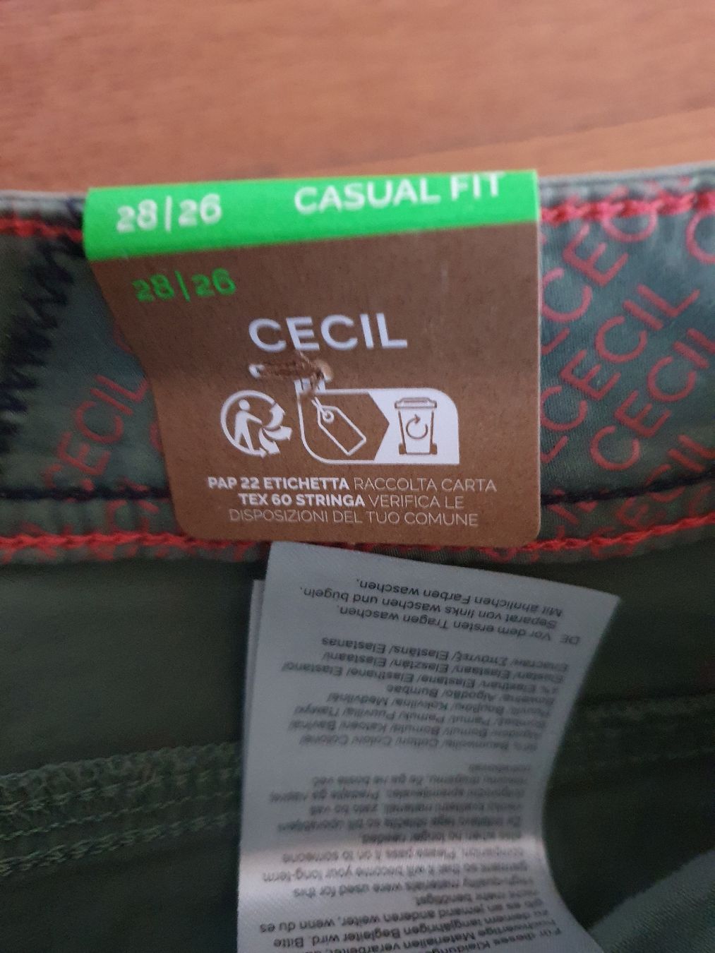Cecil Pantaloni: LETZTE GELEGENHEIT! Damen Sommerhose Cecil 28/26 – Nuovo e nell'imballaggio originale da Fischingen venduto da nad_fxf2 2