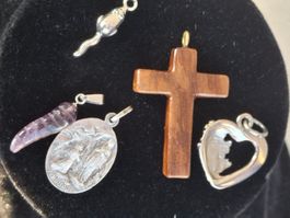 Lot 5 Stck Vintage Schmuck 5 Anhänger