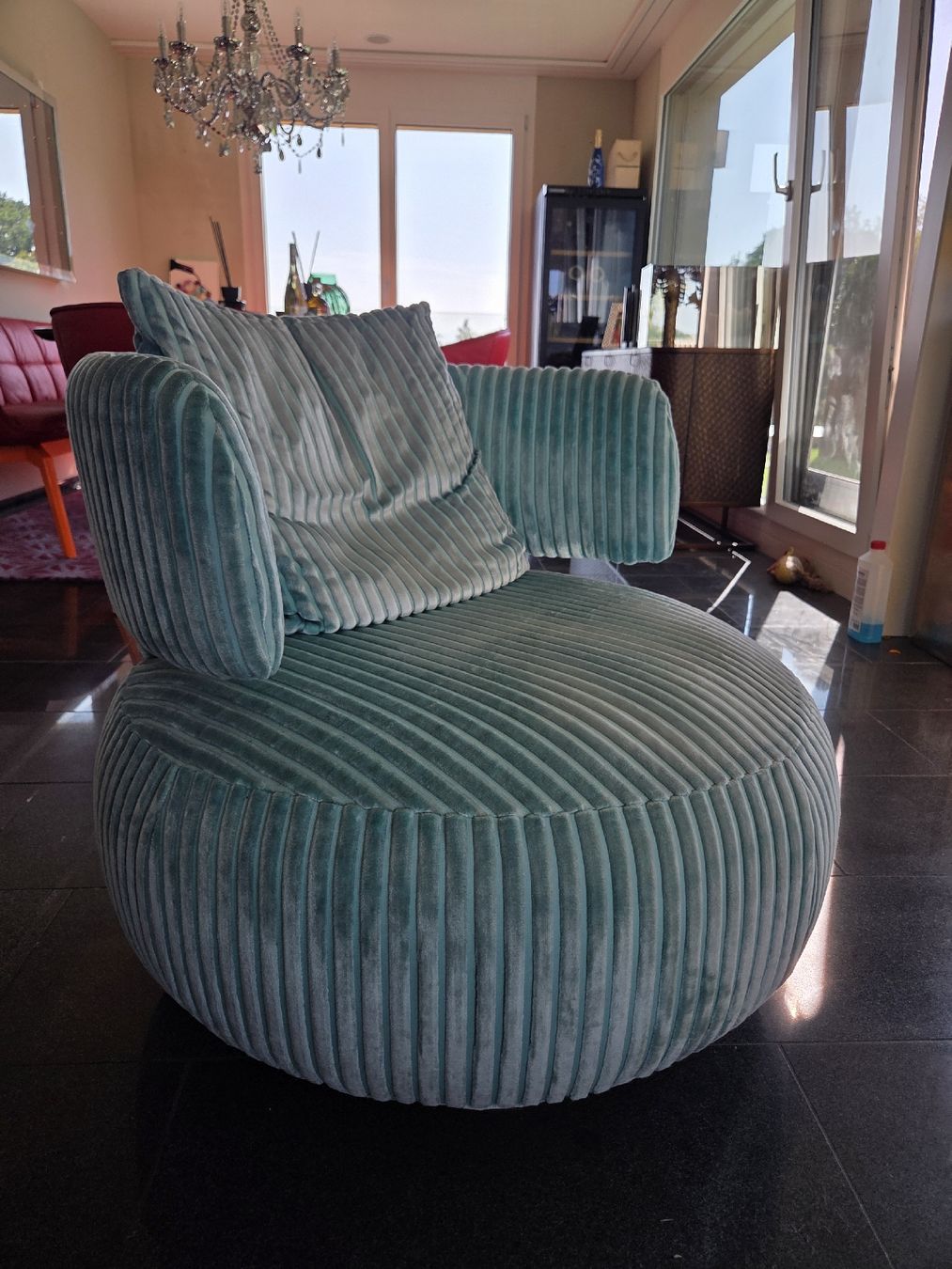 Roche Bobois Sessel: Original Roche Bobois Bubble Pivoting Armchair mit Memory-R – Gebraucht aus Wollerau von drw_56gf 1