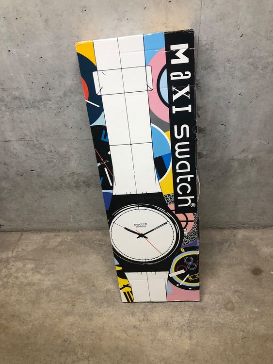 Swatch Maxi Wanduhr (Neu (gemäss Beschreibung)) in für CHF 110 – nur ...
