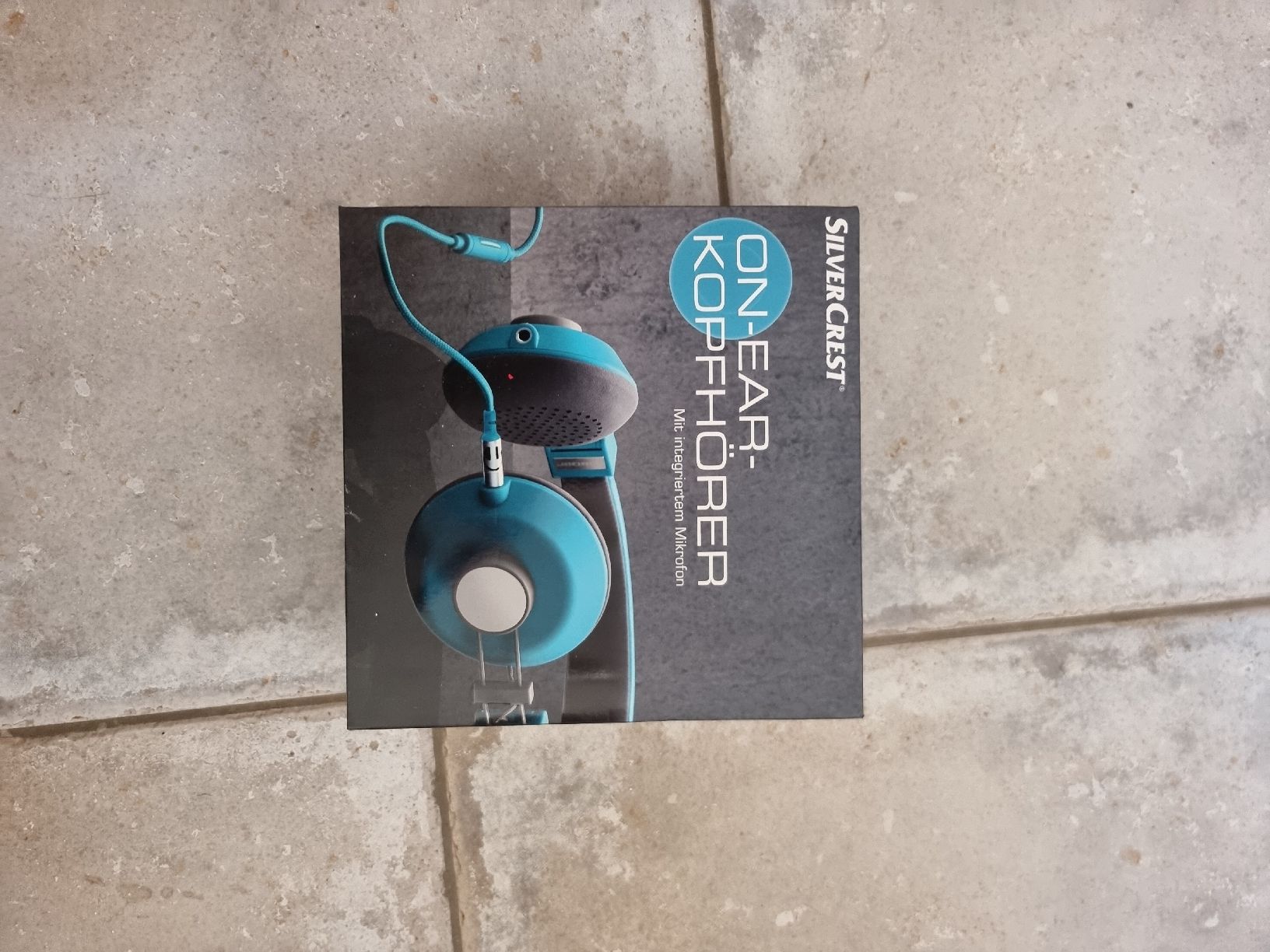 Cuffie: Originalverpackte SilverCrest On-Ear Kopfhörer, Türkis – Nuovo e nell'imballaggio originale da Niederglatt ZH venduto da niw_x52f