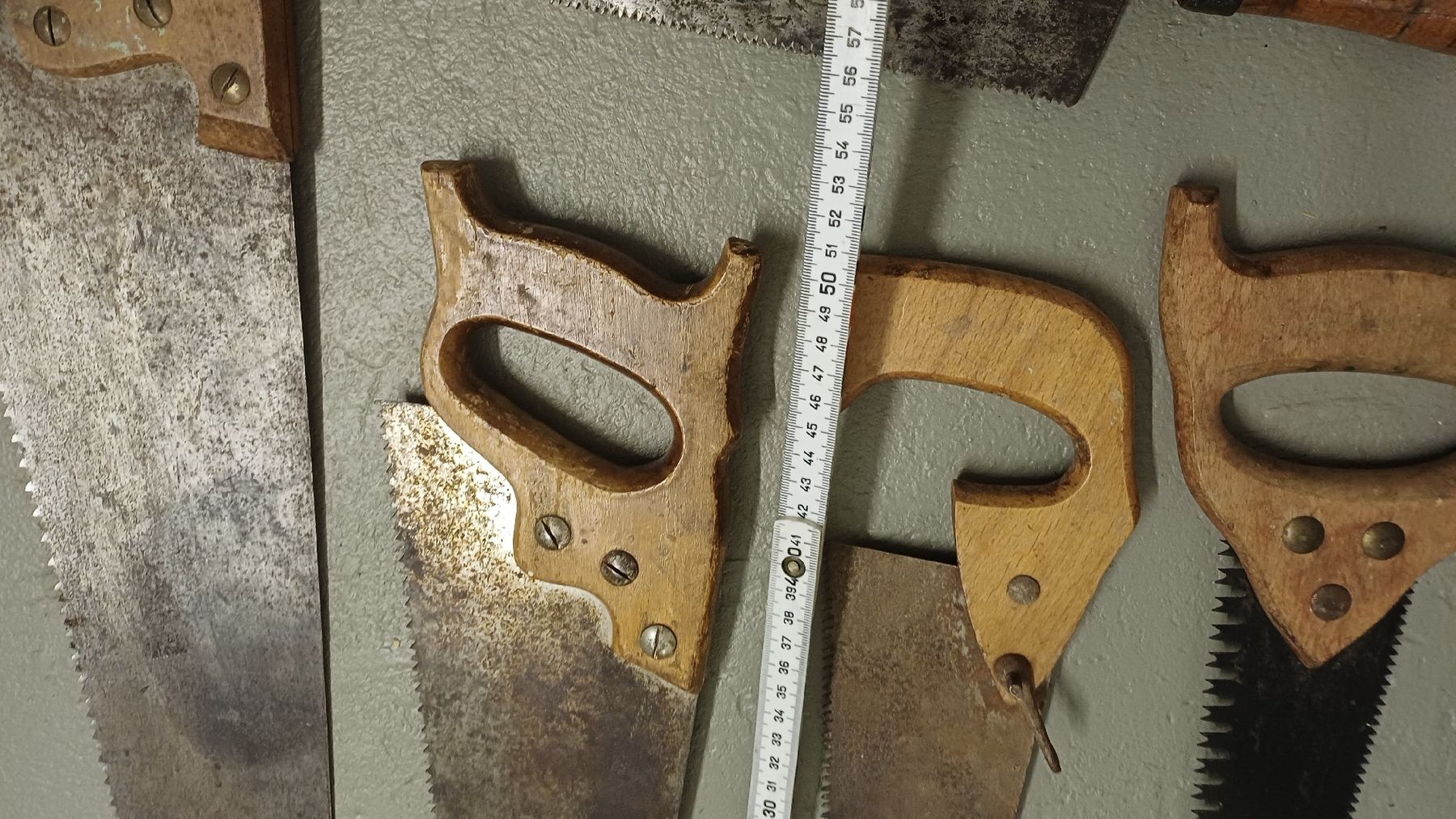 Sägen: 12 verschiedene Antike Sägen  – Gebraucht aus Flawil von Naphtali 4
