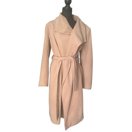 WARMES BEIGE WICKELMANTEL M