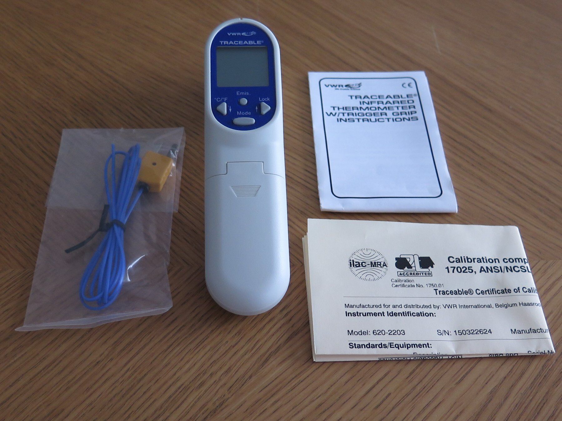 Autres articles pour la maison: VWR Traceable Infrarot Thermometer NEUWERTIG – Neuf (Voir description) à Basel par Deko1