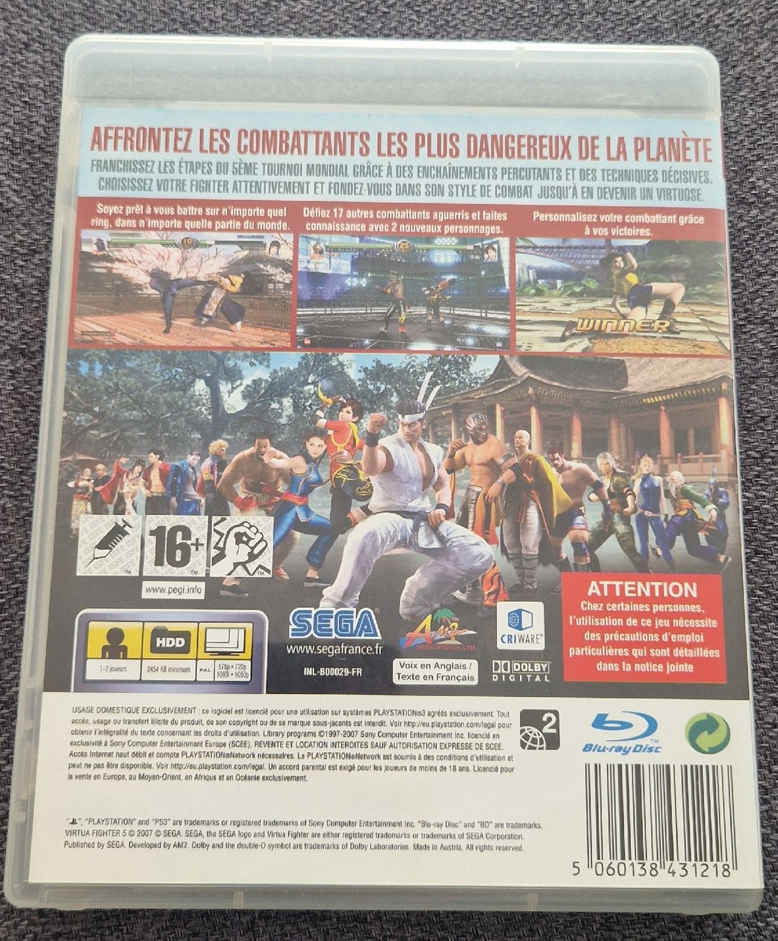 Sony Spiele: Virtua Fighter 5 Ps3 FR – Gebraucht aus Villars-sur-Glâne von MrLobTec 1