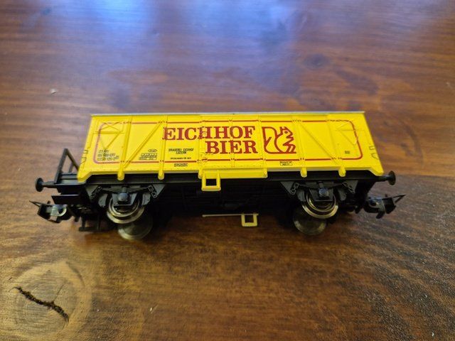 Modelleisenbahnen: Bier Eisenbahnwagen Brauerei Eichhof – Gebraucht aus St.Gallen von Stocken64 1
