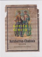 Etikette - Ratsherren-Chablais (Ollon) /bd