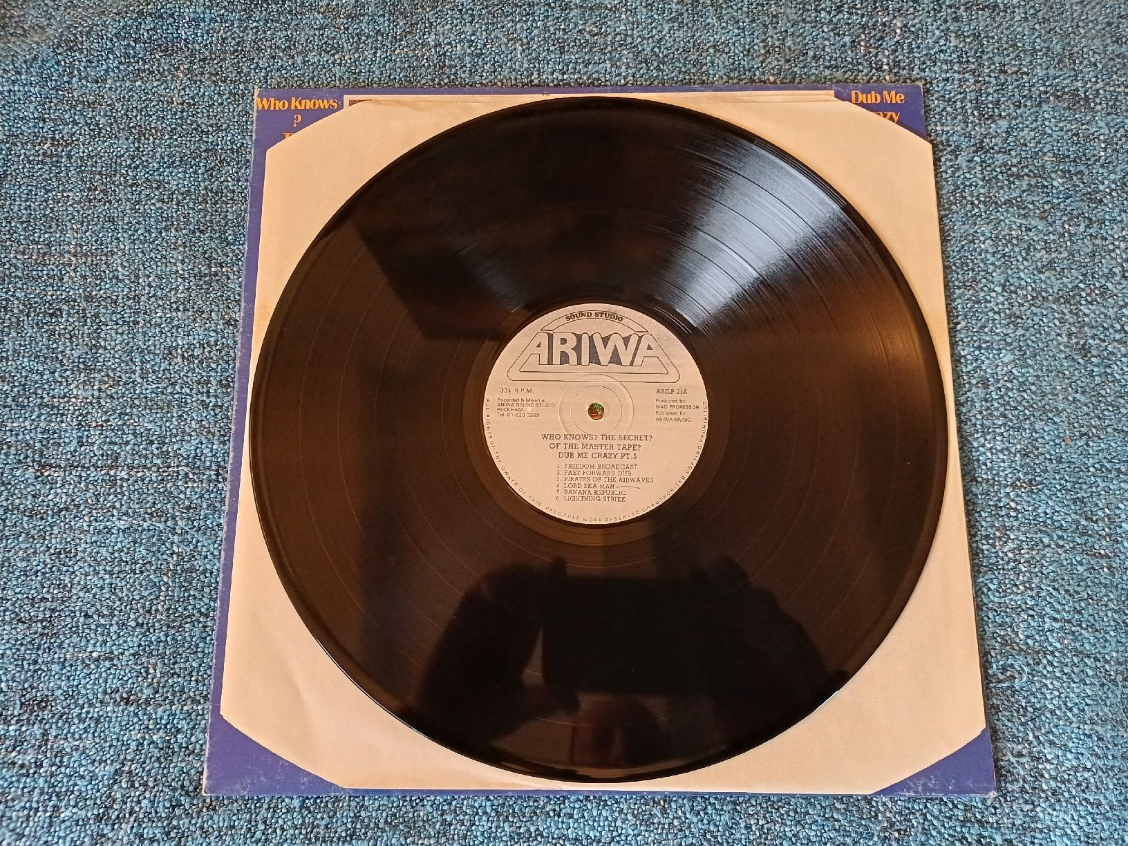 Dischi in vinile: Mad Professor "Dub Me Crazy Part Five" LP – Usato da Begnins venduto da Drastic-Sound 2
