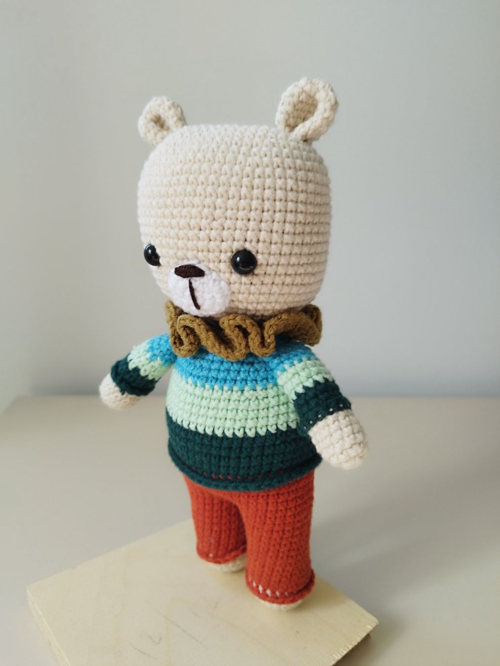 Giocattoli: Ours Crocheté Main - Cadeau Unique et Doux! 23 cm – Nuovo e nell'imballaggio originale da Arnex-sur-Orbe venduto da can_97vn 2