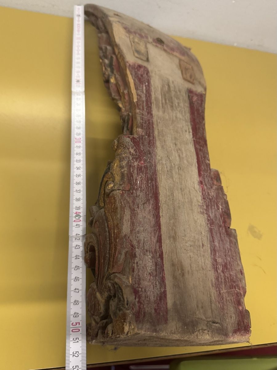 Skulpturen & Statuen: Antike Holz Skulptur  – Gebraucht aus Schlieren von Freundlich02 6