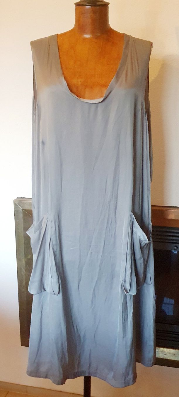 Vestiti: Robe tunique grise – Usato da Etoy venduto da az2011