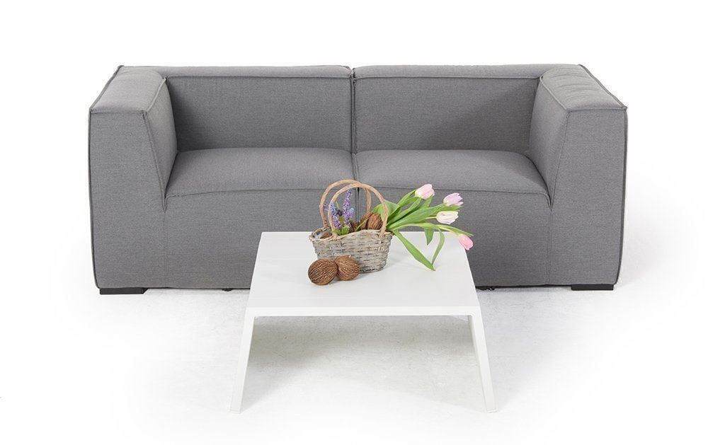 Viplounge Divani: Gartenlounge Sunbrella Fabric grau – Nuovo e nell'imballaggio originale da Uznach venduto da viplounge 1